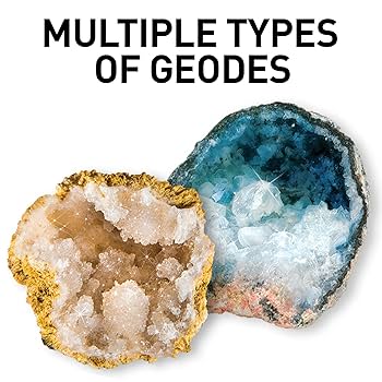 Amazon.com: NATIONAL GEOGRAPHIC Break Open 2 Geodes Science